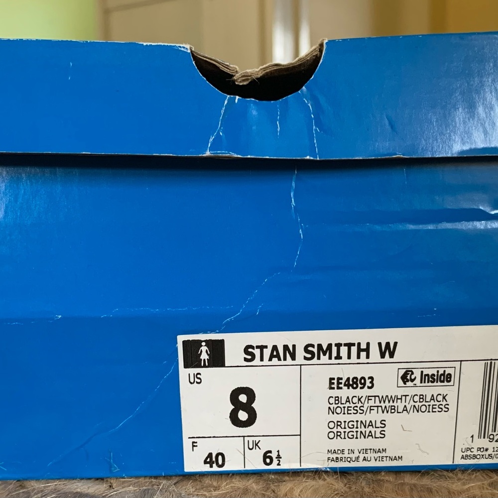 Adidas Stan Smith sneakers size 8 women’s - Picture 4 of 5